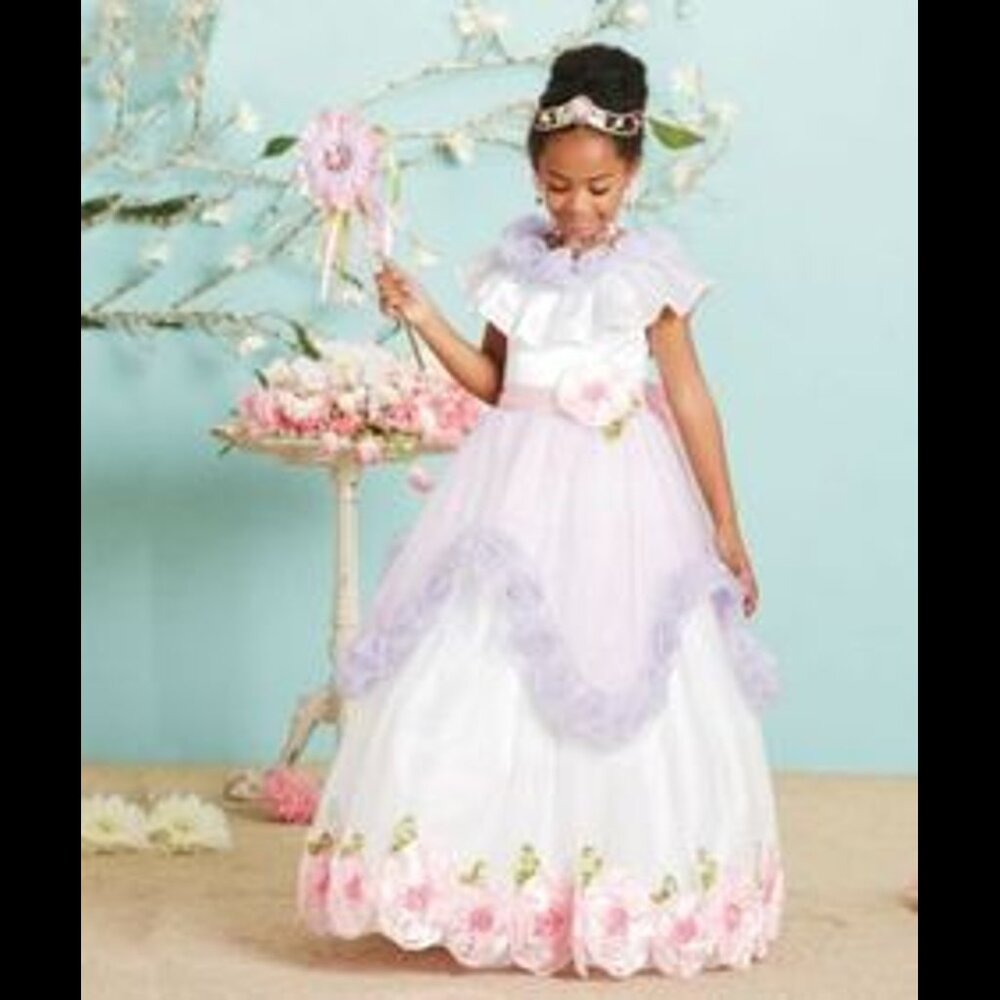 Chasing Fireflies Lilac and White Fairy Tale Dress